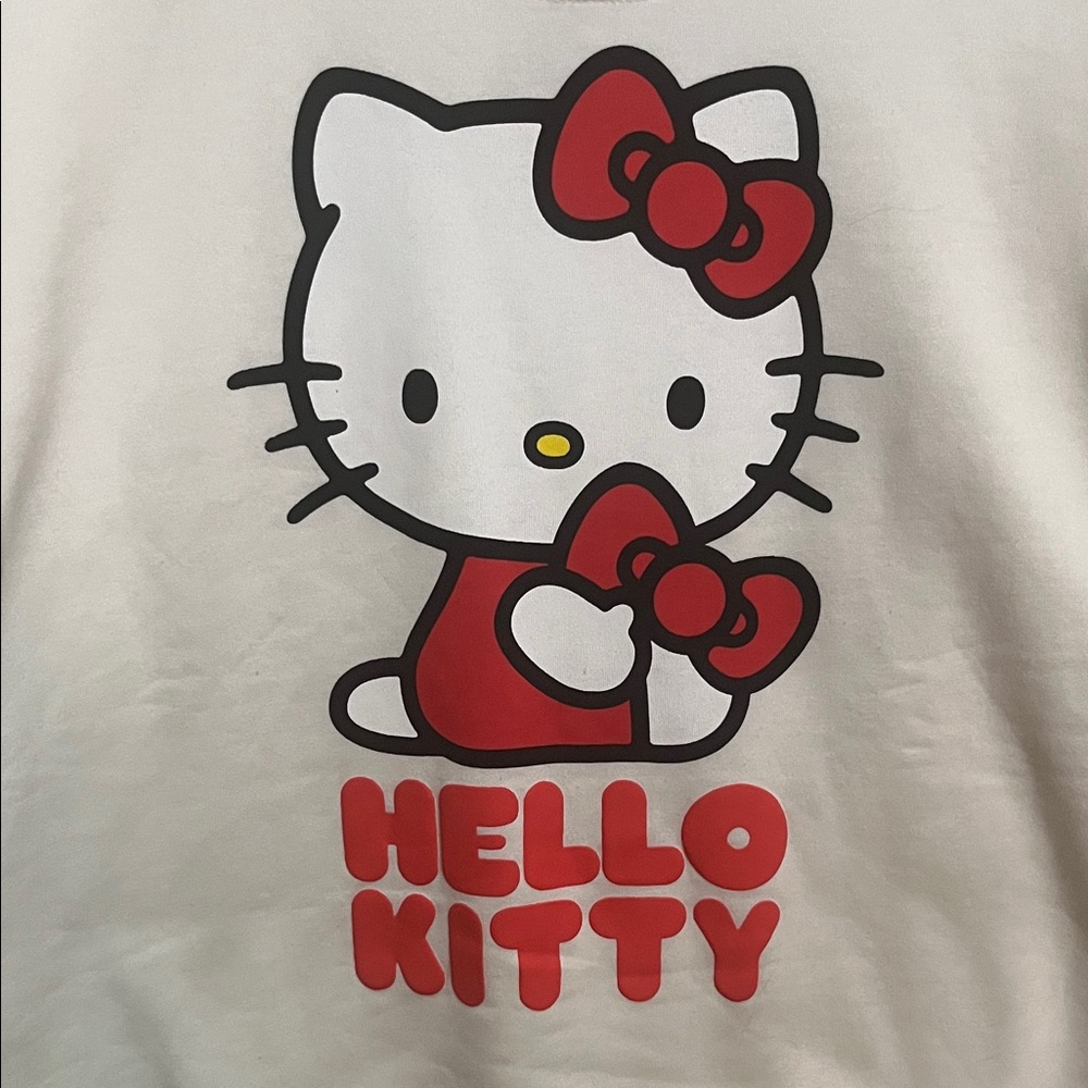 Hello Kitty Sweater with Puffy Letter XL Sweater